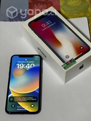Iphone X con caja