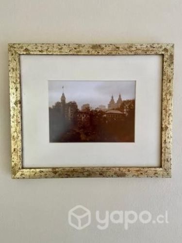 2 Cuadros de fotografía enmarcado