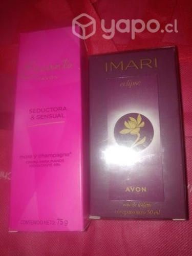 Crema de manos y colonia