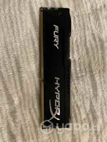 Memoria ram fury hyperX 2/8 gb (pack 16 gb) 1600