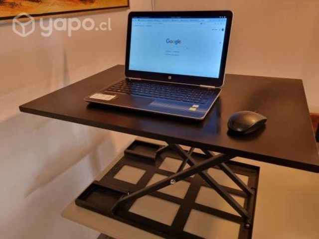 Alzador de escritorio para trabajo de pie