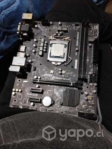 Placa madre msi con Intel 3 con 4 núcleos a 3.5 gh
