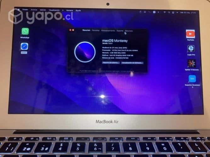 MacBook Air 11¨. Excelente estado