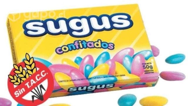 Sugus confitados