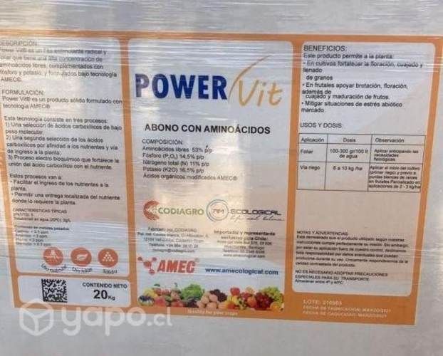 Power Vit Bioestimulante