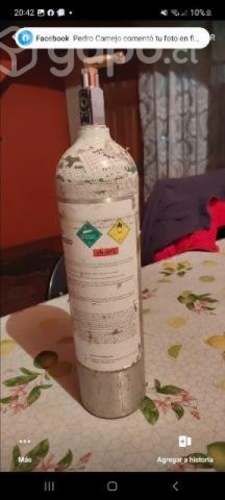 Cilindro de oxigeno medicinal