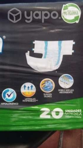 Paquetes de pañales adulto cotidian talla g