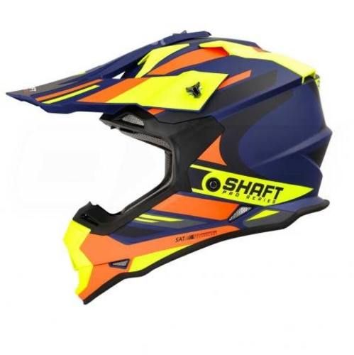 Casco Moto Shaft Pro Mx-08 sheba az.navy.m Motocro
