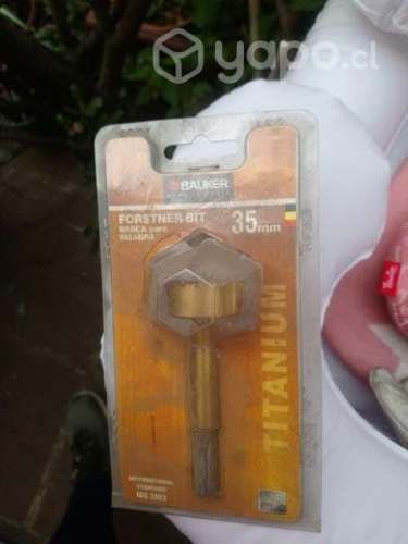 Broca 35mm para bisagra Bauker