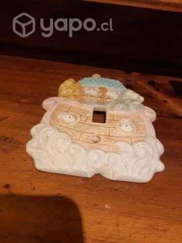 Tapa de interruptor de loza colección