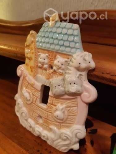 Tapa de interruptor de loza colección