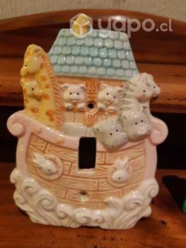 Tapa de interruptor de loza colección