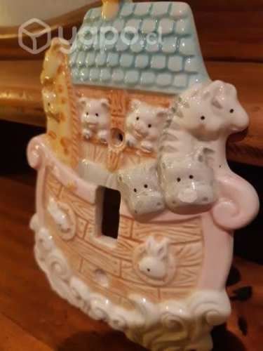 Tapa de interruptor de loza colección