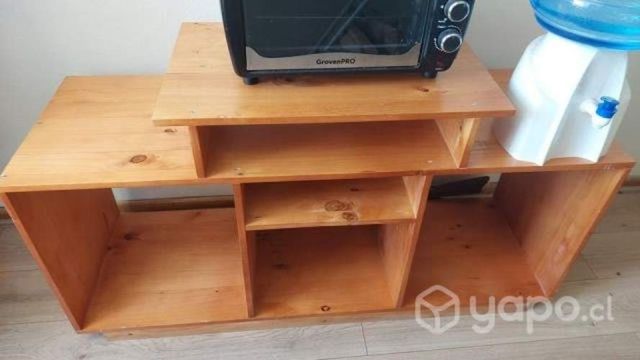 Rack de madera impecable