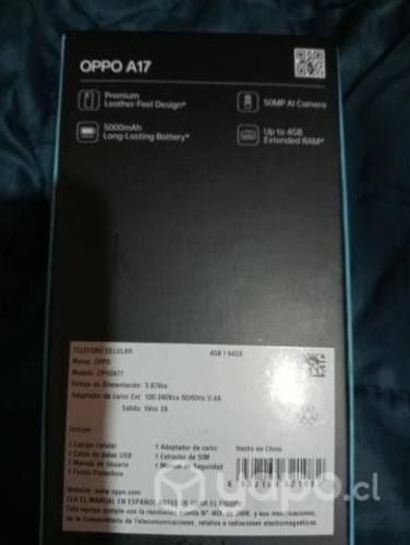 OPPO A 17 NUEVO cellado