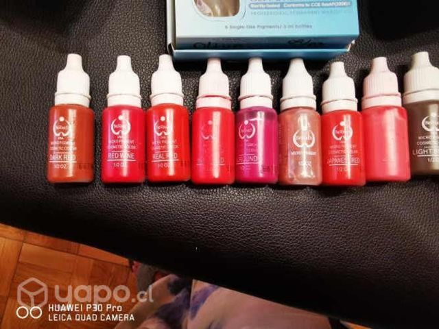 Pigmentos labios y ojos