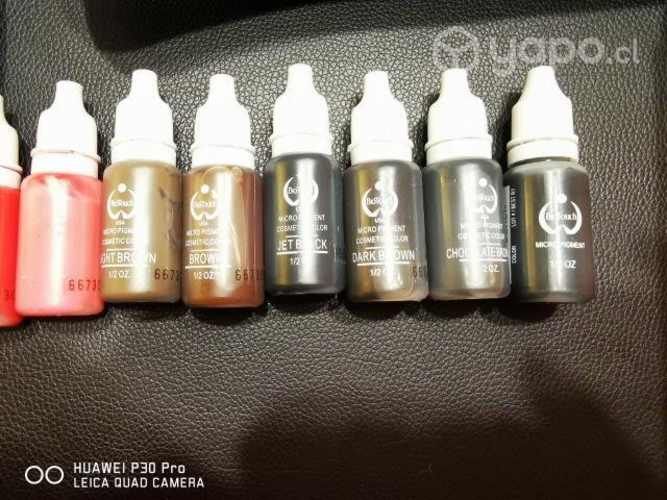 Pigmentos labios y ojos