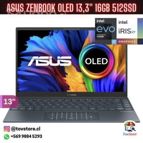 ASUS Zenbook OLED 13,3'' i7 11gen / 16GB / 512SSD