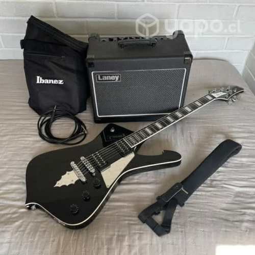Guitarra eléctrica Ibanez PS60 BK