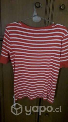 Polera de algodón mujer