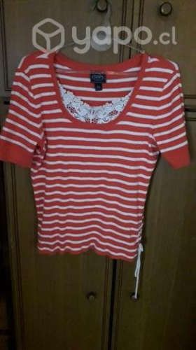 Polera de algodón mujer