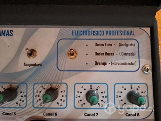 Maleta de ondas rusas profesional 8 canales