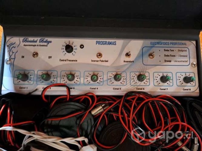 Maleta de ondas rusas profesional 8 canales