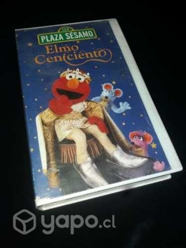 Película Elmo ceniciento (Plaza Sésamo) vhs
