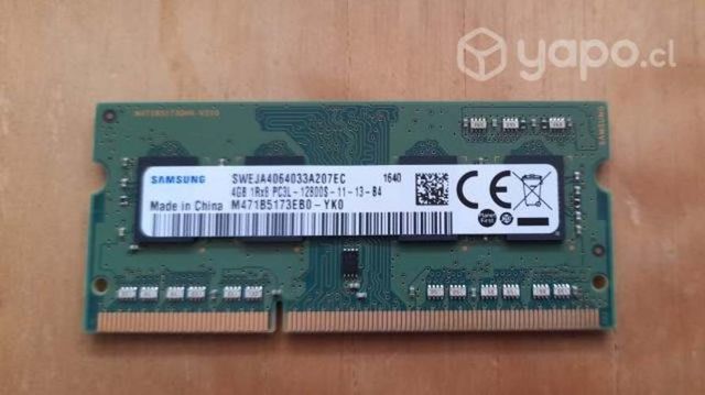 Ram 4gb Samsung NUEVA