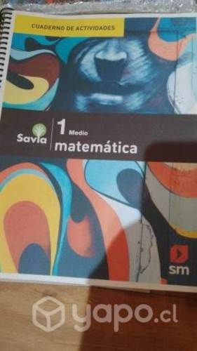 Libros Proyecto Savia SM Primero Medio