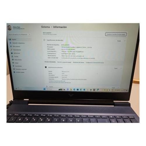 Notebook HP Victus I7 11th