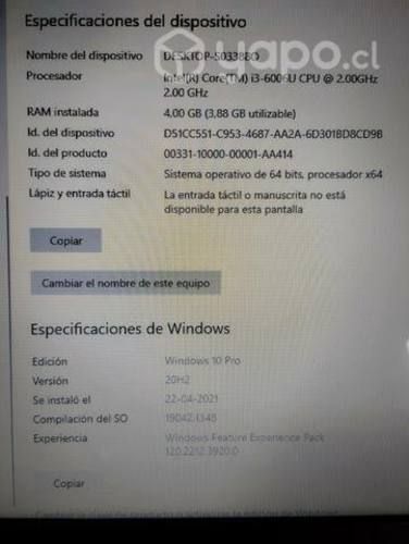 Notebook Lenovo Ideapad 110 4GB Ram