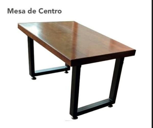 Mesa de centro modelo industrial