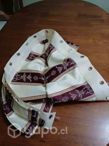 Cortina gruesa estampada nueva