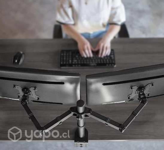 Soporte de escritorio para 2 monitores