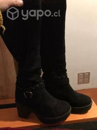 Botas muy buen estado plataforma cómodo