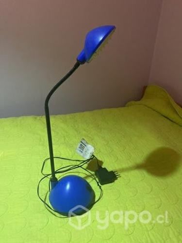 Lampara escritorio azul