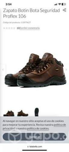 Zapato seguridad talla 41 nuevo