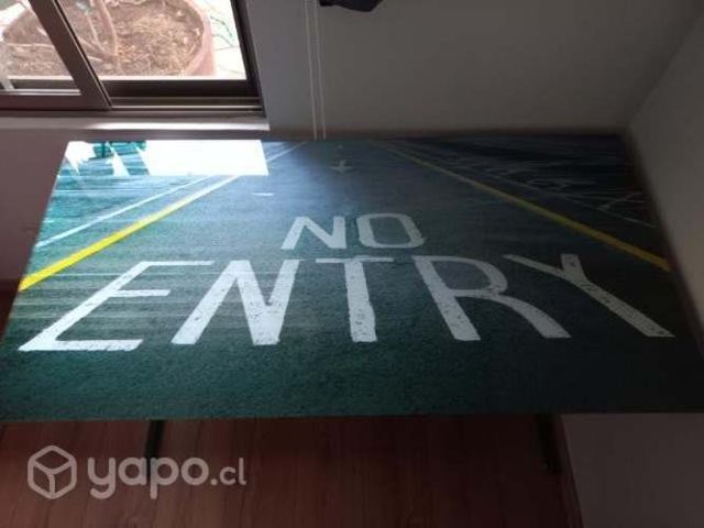 Escritorio de vidrio