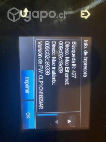 Impresora hp oficejet Pro 8600