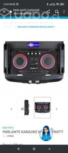 Parlante karaoke