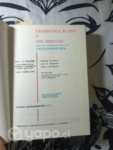Geometría y Trigonometría (Baldor)