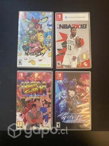 Juegos nintendo switch