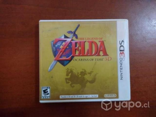 The Legend of Zelda Ocarina of Time 3ds juego