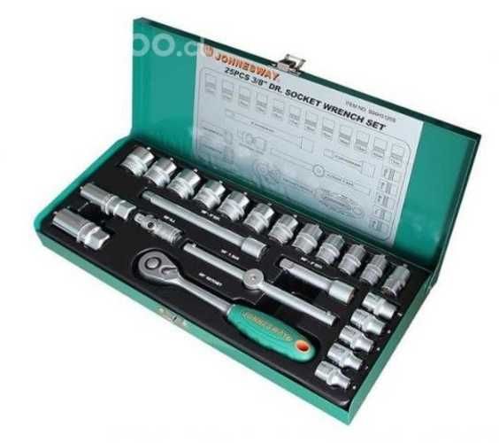 Juego de dados 3/8 25 piezas jonnesway