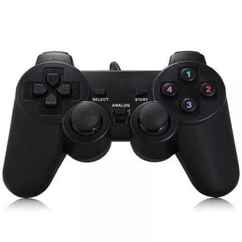 Joystick Negro Alámbrico PS3 USB