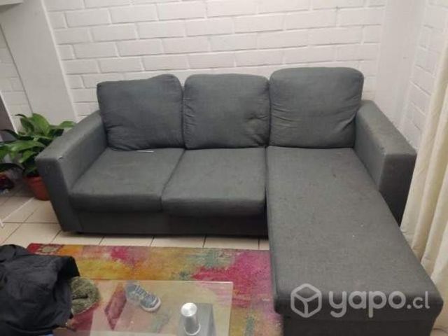 Sillón sofá L, 4 cuerpos