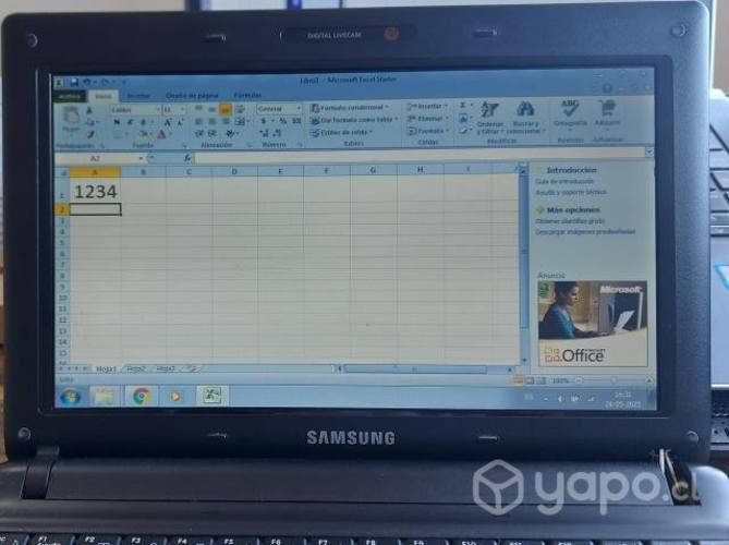 Notebook samsung n145 usado