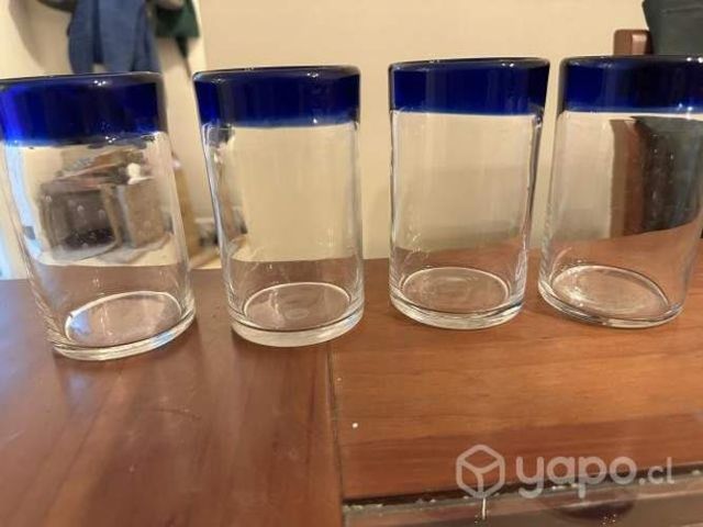 Vasos largos gruesos