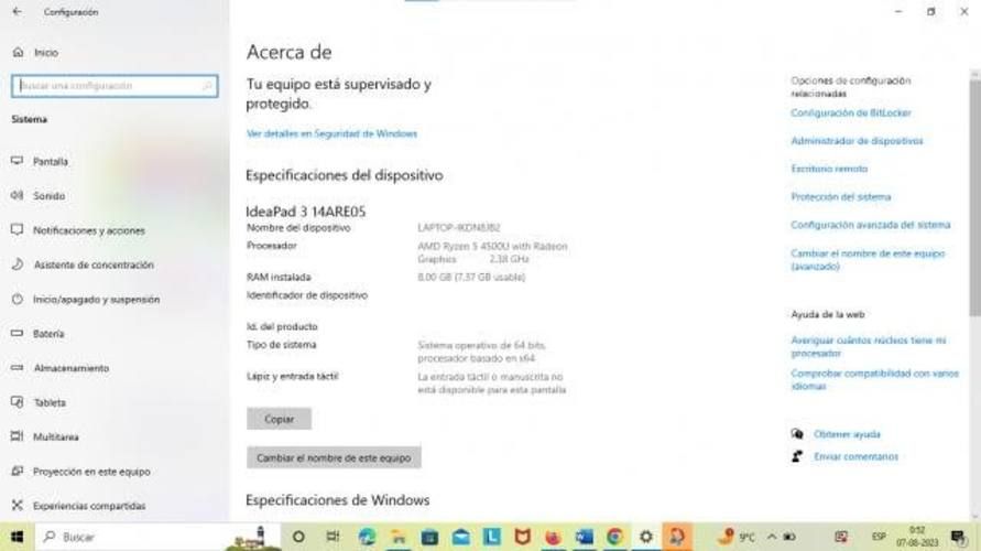 LENOVO IDEAPAD 3 Ryzen 5